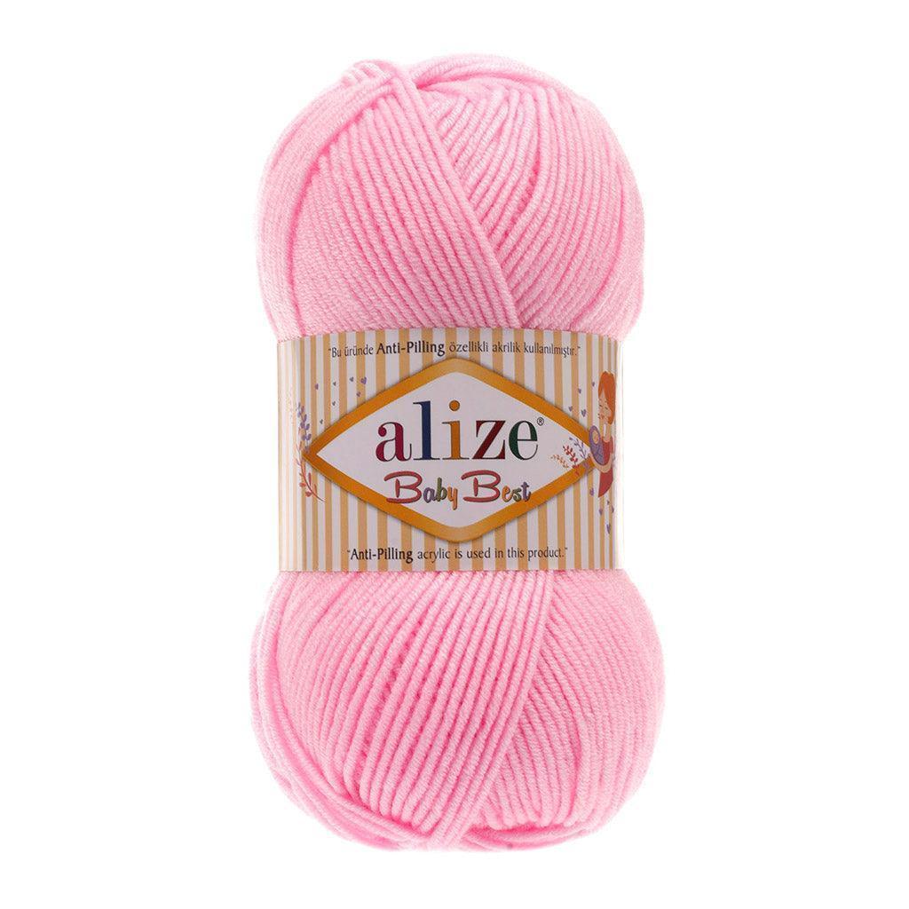 ALIZE BABY BEST ACRYLIC GERANIUM PINK 191