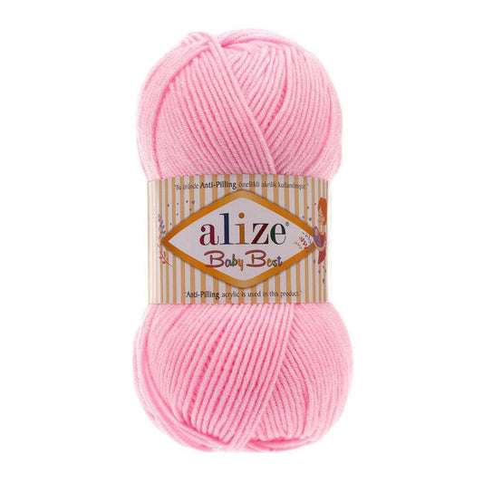 ALIZE BABY BEST ACRYLIC GERANIUM PINK 191