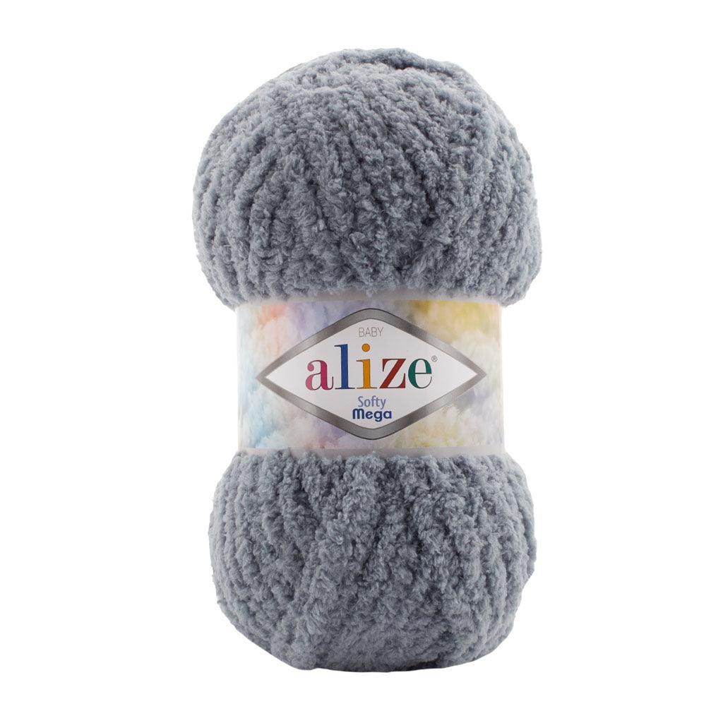 ALIZE BABY SOFTY MEGA GREY 119