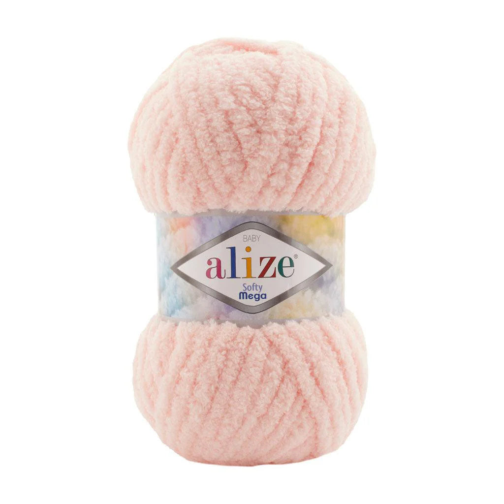 ALIZE BABY SOFTY MEGA POWDER PINK 340