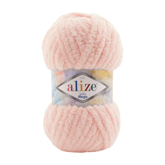 ALIZE BABY SOFTY MEGA POWDER PINK 340