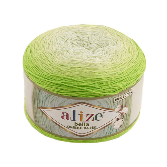 ALIZE BELLA OMBRE BATIK YARN 7412