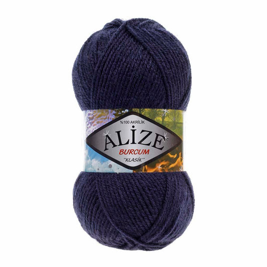 ALIZE BURCUM KLASIK YARN NAVY 58