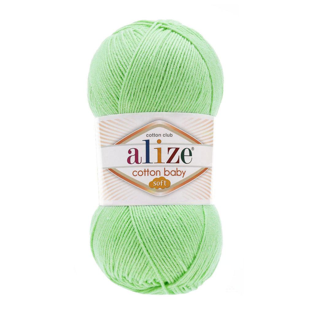ALIZE COTTON BABY SOFT LIGHT GREEN 41