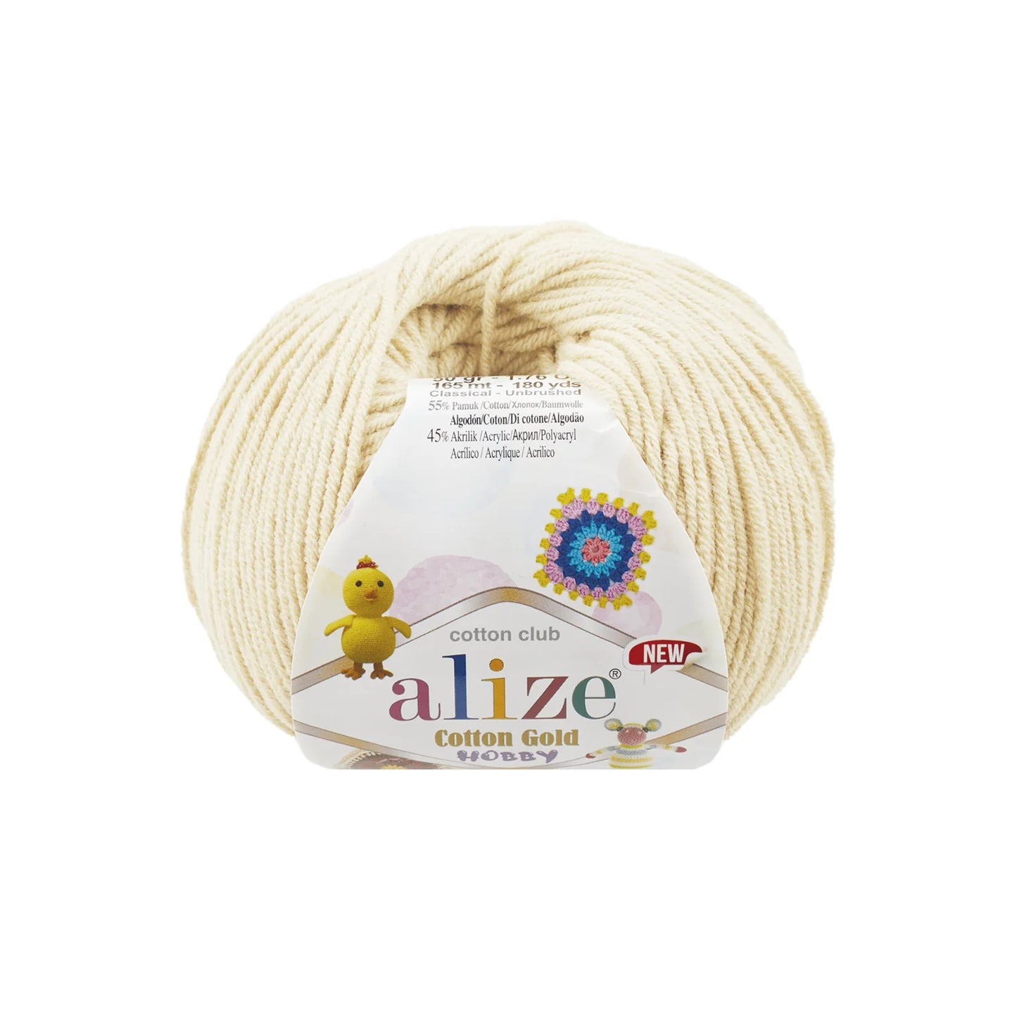 ALIZE COTTON GOLD HAPPY YARN 01