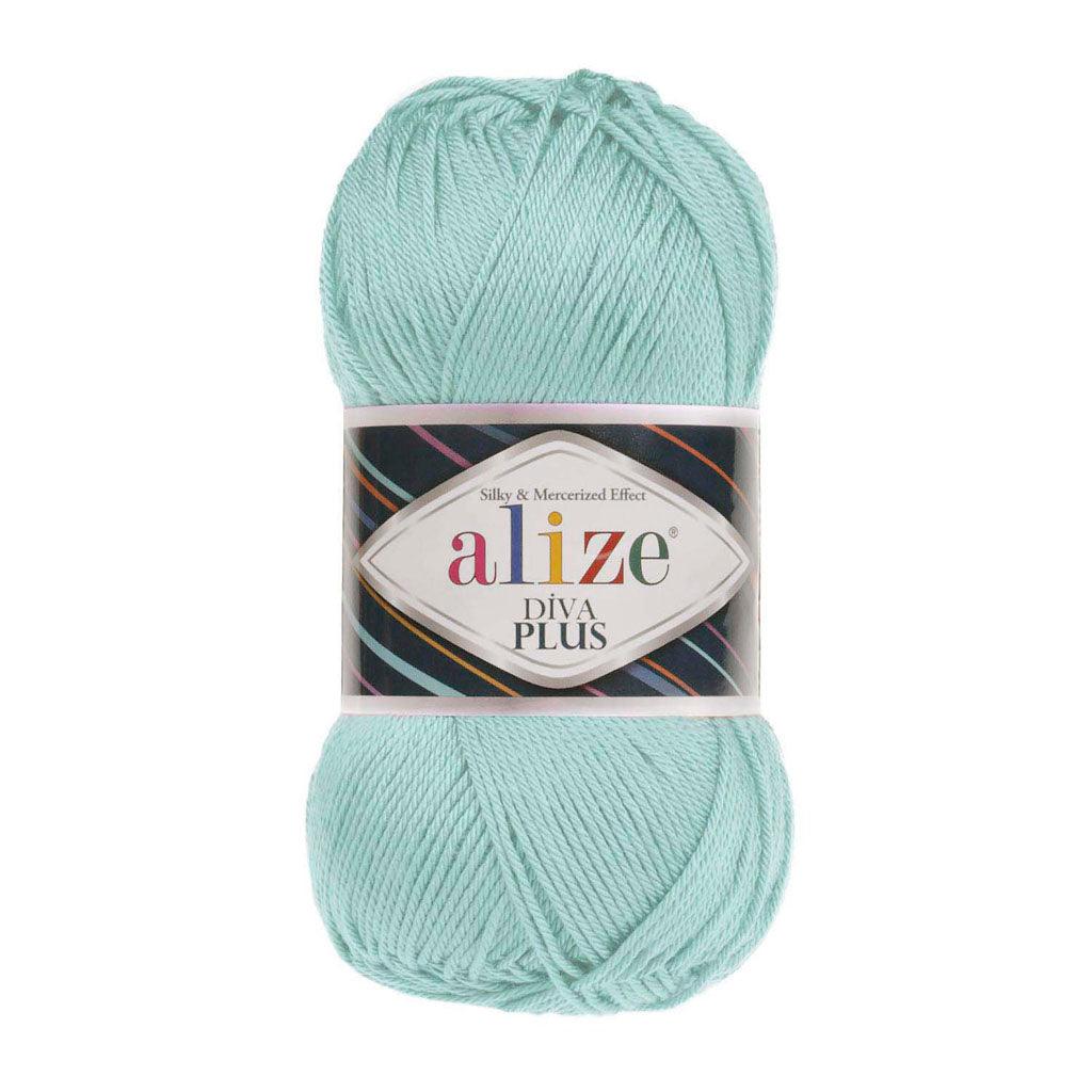 ALIZE DIVA PLUS 669 OCEAN WAVE YARN