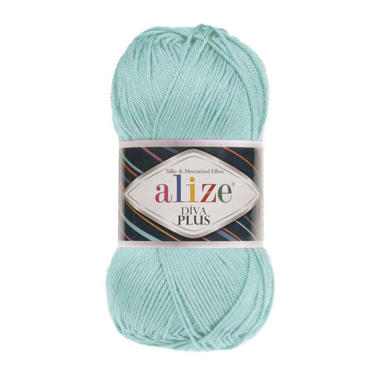 ALIZE DIVA PLUS 669 OCEAN WAVE YARN