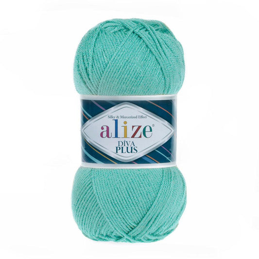 ALIZE DIVA PLUS SKY BLUE 15 YARN