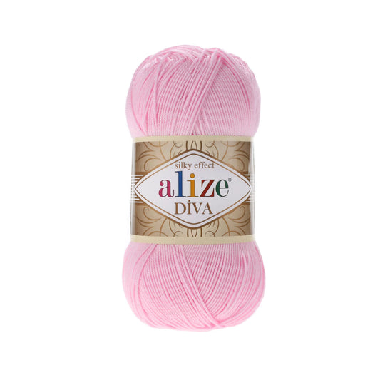 ALIZE DIVA SILK ACRYLIC 291