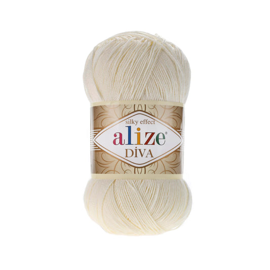 ALIZE DIVA SILK ACRYLIC 383