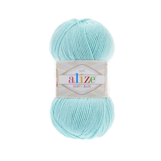 ALIZE HAPPY BABY SOFT LIGHT TURQUISE 669
