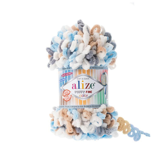 ALIZE PUFFY COLORS YARN 5946