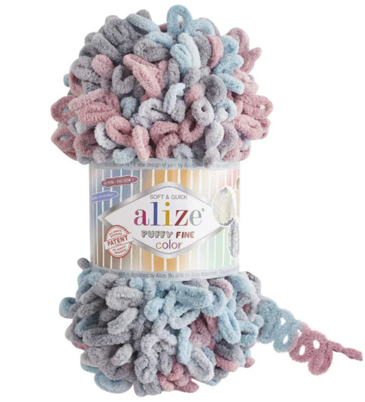 ALIZE PUFFY COLORS YARN 6041