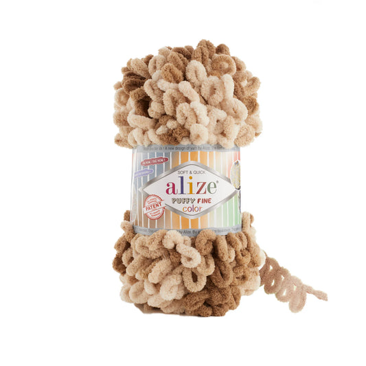 ALIZE PUFFY COLORS YARN 6066