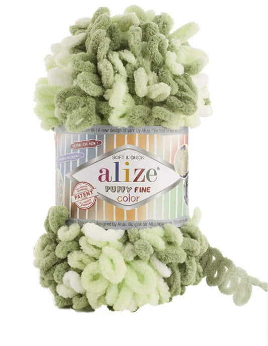 ALIZE PUFFY COLORS YARN 6068