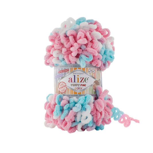 ALIZE PUFFY COLORS YARN 6377