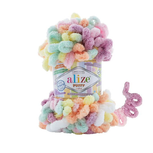 ALIZE PUFFY COLORS YARN 6527