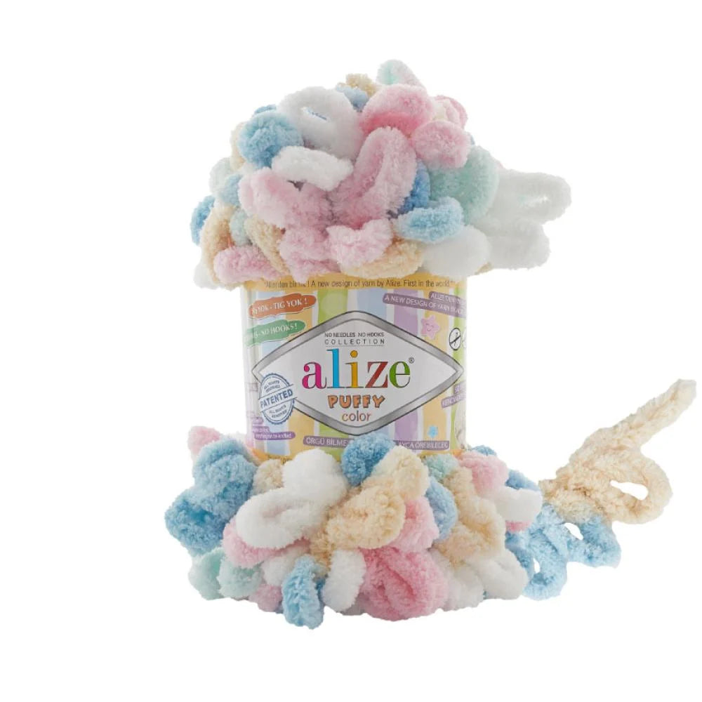 ALIZE PUFFY COLORS YARN 6523
