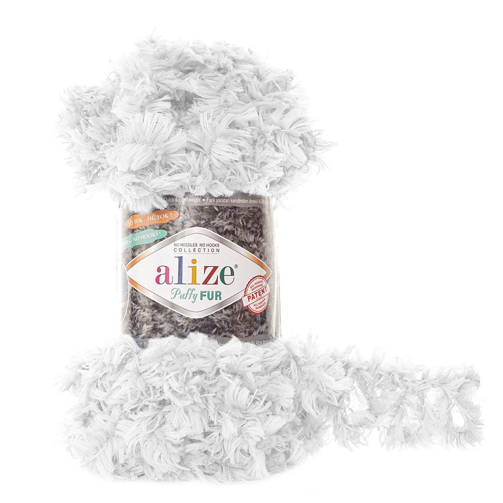 ALIZE PUFFY FUR YARN 6100