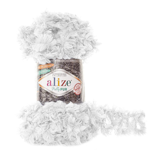 ALIZE PUFFY FUR YARN 6100