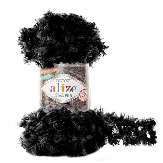 ALIZE PUFFY FUR YARN 6101