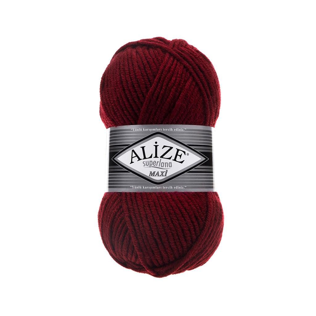 ALIZE SUPERLANA MAXI BORDEAUX 57