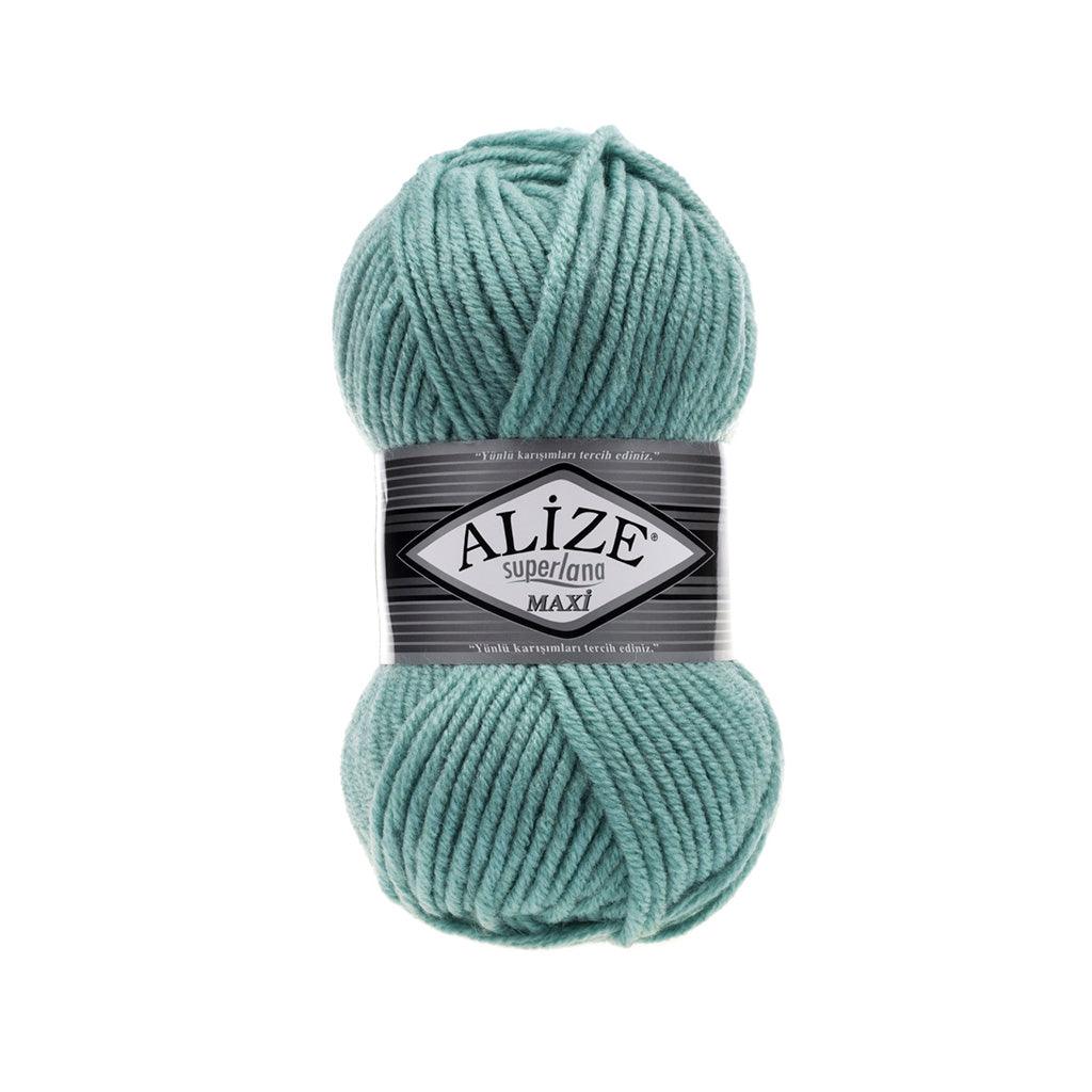 ALIZE SUPERLANA MAXI YARN LIGHT AQUA 463