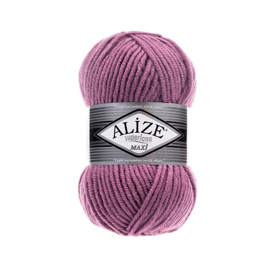 ALIZE SUPERLANA MAXI YARN ROSE 28