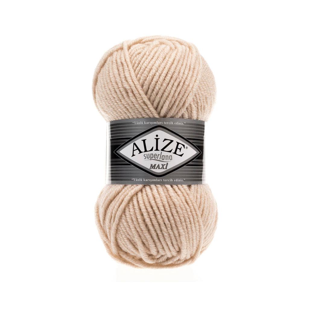 ALIZE SUPERLAND MAXI YARN HONEY 310