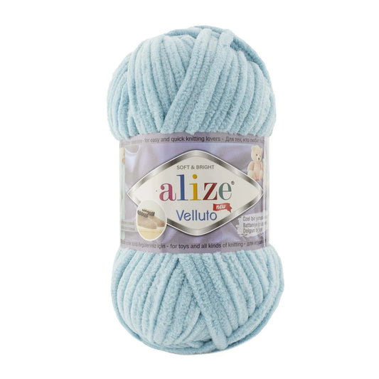 ALIZE VELLUTO BLUE DAISY 414