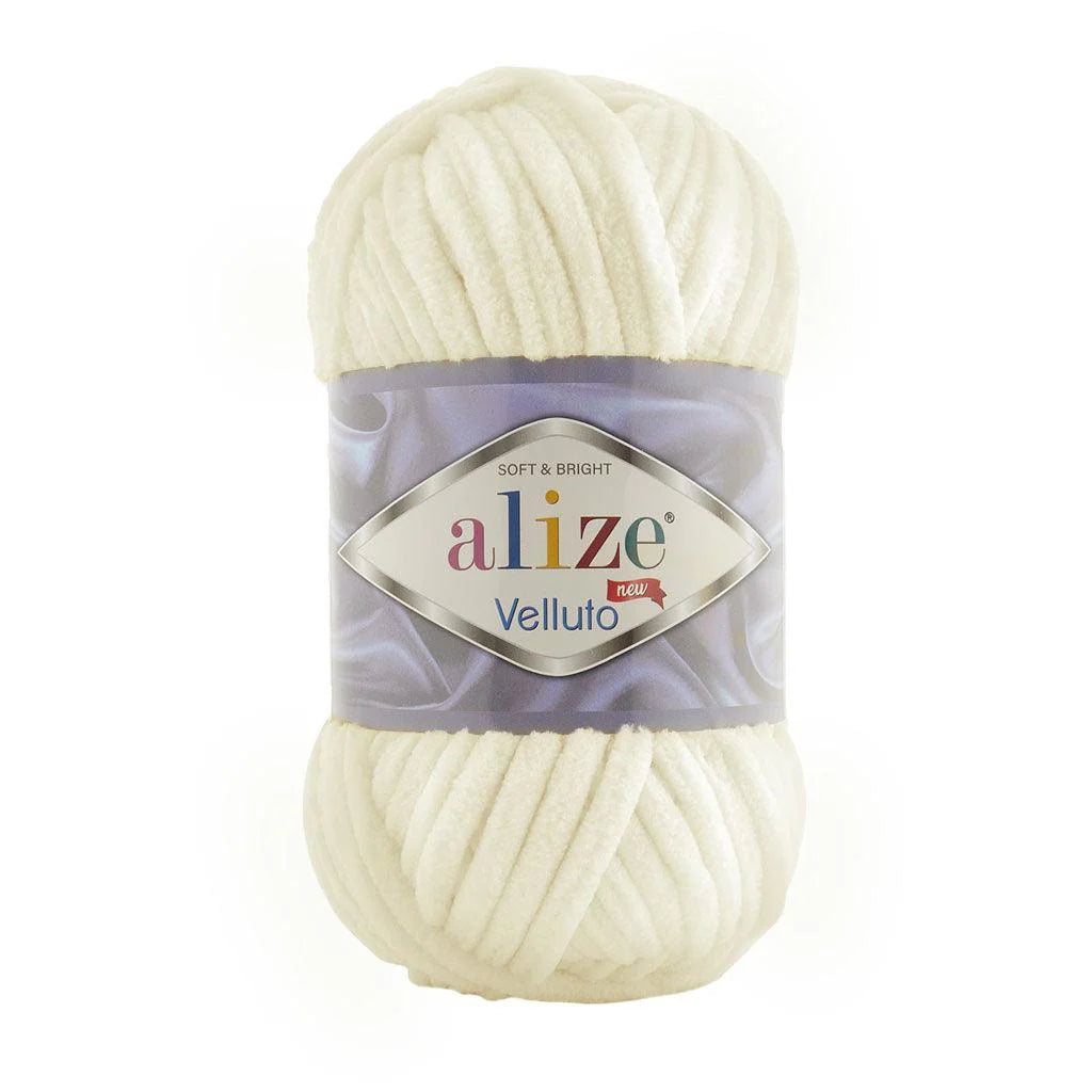 ALIZE VELLUTO LIGHT CREAM 62