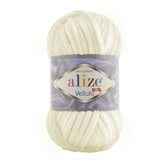 ALIZE VELLUTO LIGHT CREAM 62