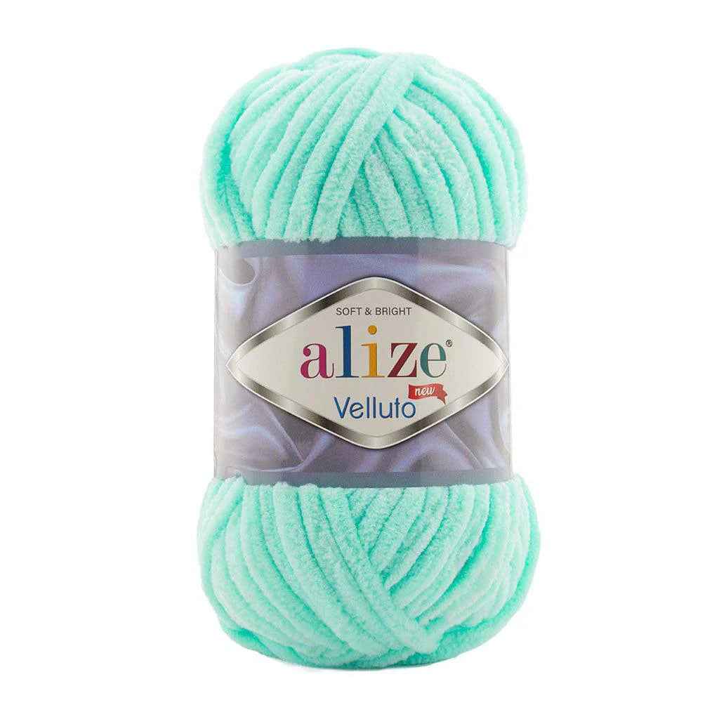 ALIZE VELLUTO LIGHT TURQUOISE 19
