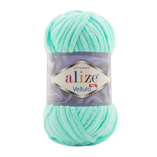 ALIZE VELLUTO LIGHT TURQUOISE 19