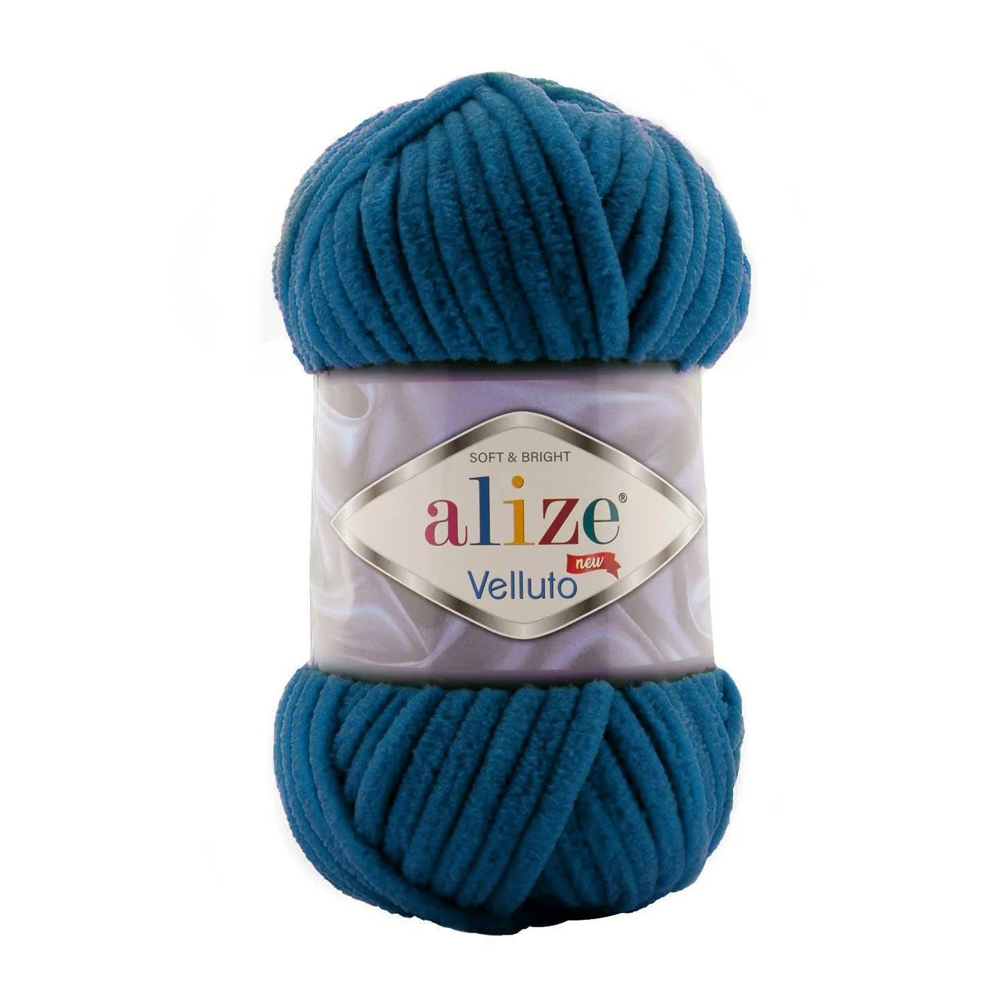 ALIZE VELLUTO MYKONOSE BLUE 646