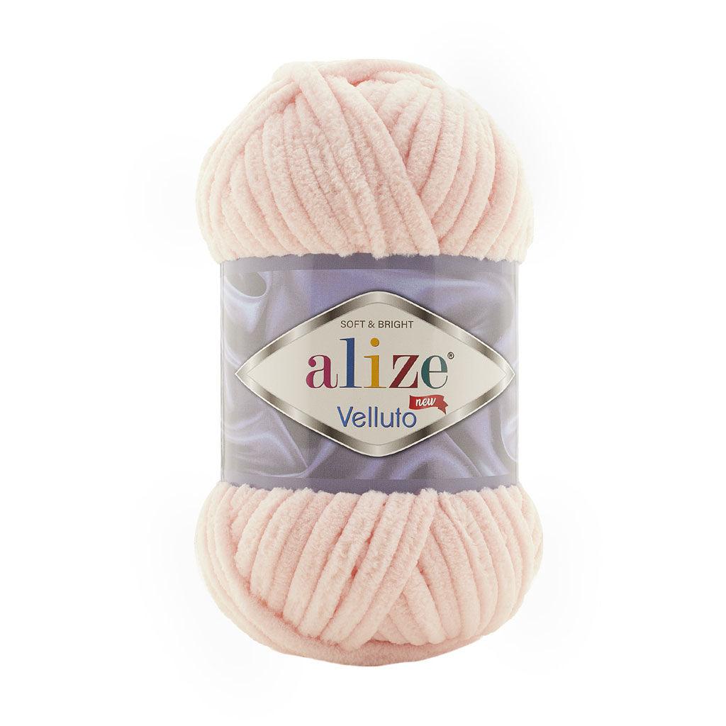 ALIZE VELLUTO POWDER PINK 340