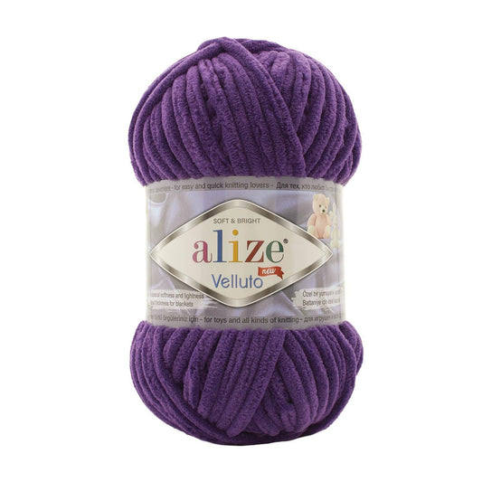 ALIZE VELLUTO PURPLE 44