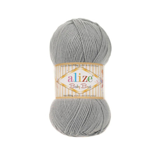Alize - Baby Best GREY ACRYLIC 344