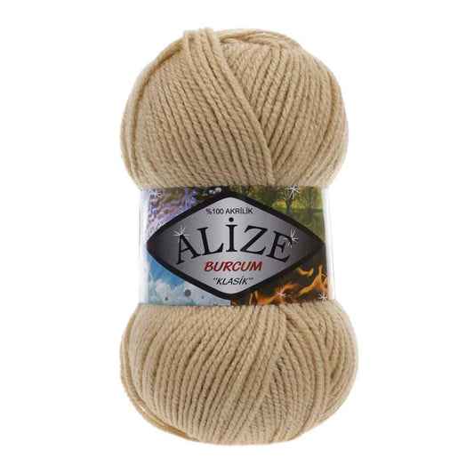 ALIZE BURCUM KLASIK YARN BEIGE CANVAS 368