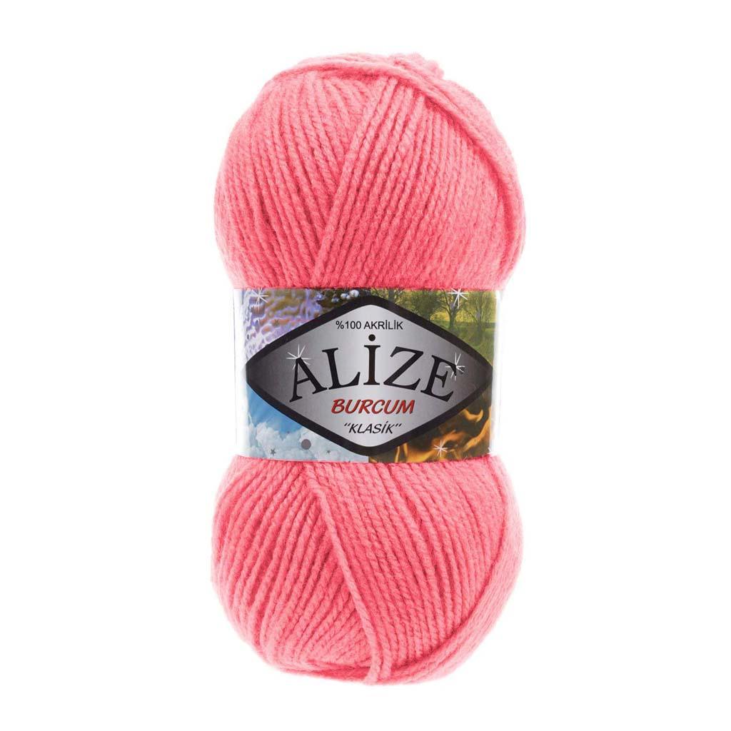 ALIZE BURCUM KLASIK YARN DARK CORAL 170