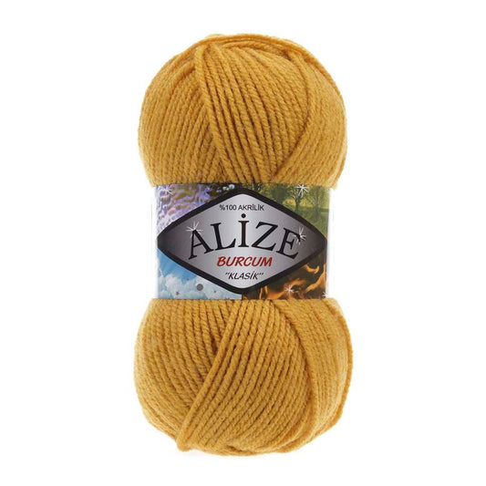 ALIZE BURCUM KLASIK YARN SAFFRON 02