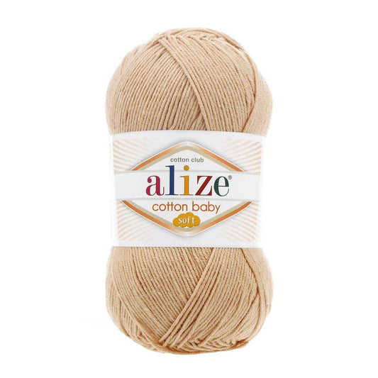 ALIZE COTTON BABY SOFT HONEY 310