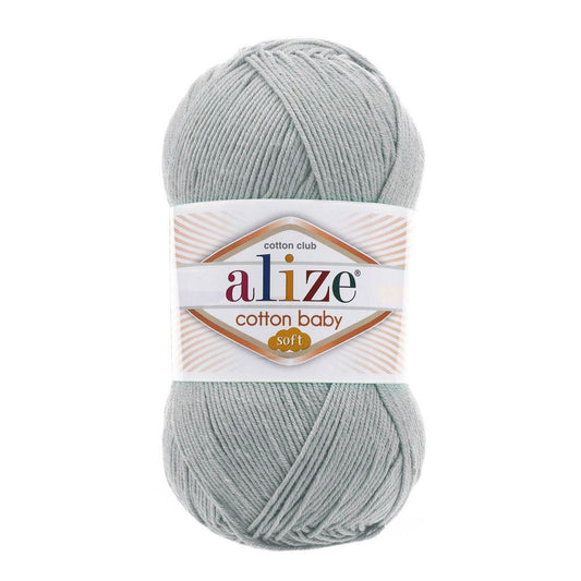 ALIZE COTTON BABY SOFT PEWTER GREY 344