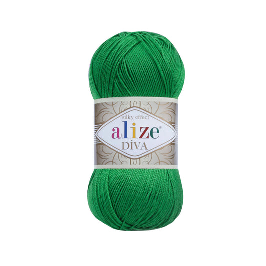 ALIZE DIVA SILK ACRYLIC 123