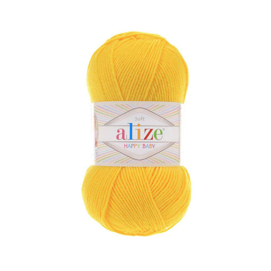 ALIZE HAPPY BABY SOFT DARK YELLOW 216