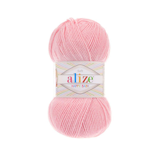 ALIZE HAPPY BABY SOFT POWDER PINK 340