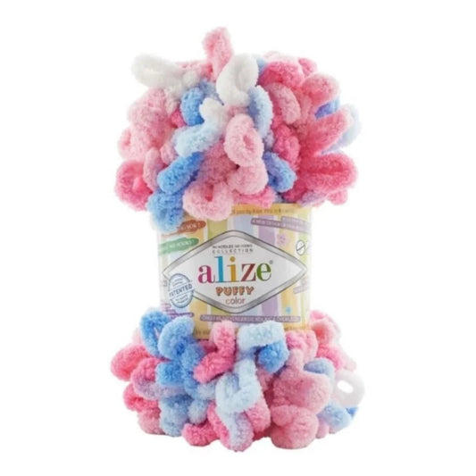 ALIZE PUFFY COLORS YARN 6525