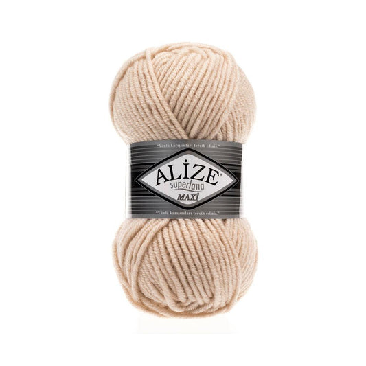 ALIZE SUPERLAND MAXI YARN HONEY 310