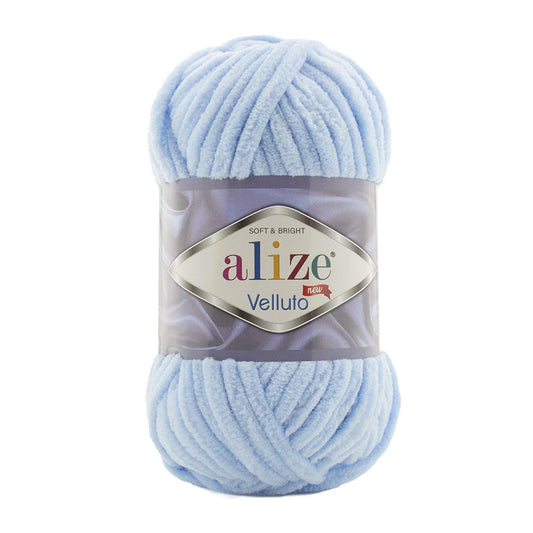 ALIZE VELLUTO BABY BLUE 218