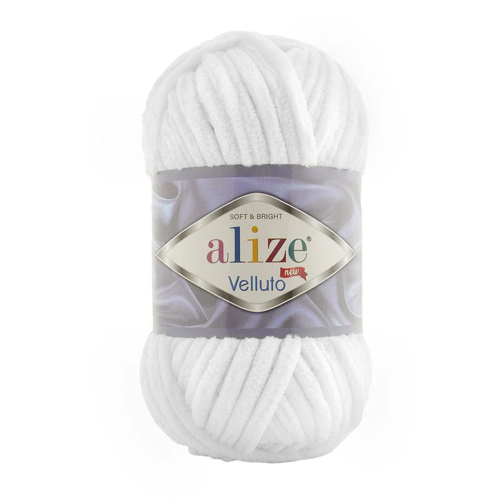 ALIZE VELLUTO WHITE 55